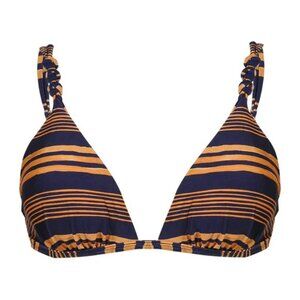 NWT Vix Paula Hermanny Isabella Rope Top Navy Large